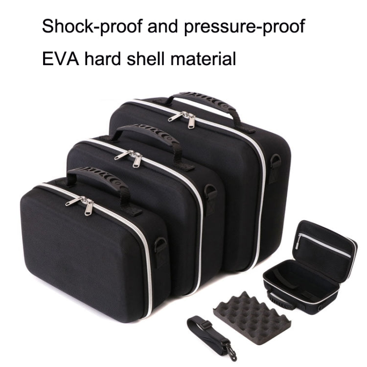 Borsa multifunzione per stampante fotografica con borsa per disco rigido mobile da 3,5 pollici EVA Shots Borsa per drone VR, GH1365 Small, GH1365 Medium, GH1365 Large