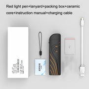 TL-B3-L15 10KM-15KM Mini Ricaricabile Fibra Ottica Fonti di Luce Rossa Test Pen Clamshell Light Pen, 10KM-15KM