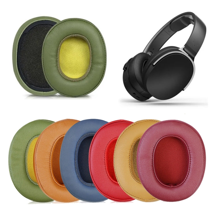 Per Skullcandy Crusher 3.0 Wireless Hesh 3 ANC Venue EVO Cuffie 2 pezzi Cuscinetti auricolari, Ear Pads(Tibetan Blue), Ear Pads(Army Green), Ear Pads(Wine Red), Ear Pads(Brown), Ear Pads(White Blue Bottom), Ear Pads(Beige Yellow Bottom)����������������...