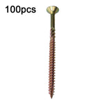 RUITOOL T25 100 viti per la lavorazione del legno Viti autofilettanti Torx, 5 x 80mm, 4.5 x 60mm, 4.5 x 45mm, 4.5 x 35mm