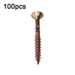 RUITOOL T25 100 viti per la lavorazione del legno Viti autofilettanti Torx, 5 x 80mm, 4.5 x 60mm, 4.5 x 45mm, 4.5 x 35mm