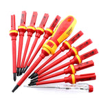 RDEER VDE-9913 Set di cacciaviti isolati 13 in 1 Set di cacciaviti Strumenti per elettricisti, VDE-9913