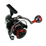 Mulinello da pesca con bilanciere in metallo, YUMOSHI RS2000, YUMOSHI RS3000, YUMOSHI RS4000, YUMOSHI RS5000, YUMOSHI RS6000, YUMOSHI RS7000