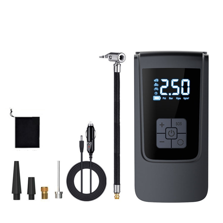 Cilindro della pompa elettrica della sfera della bicicletta dell'automobile del visualizzatore digitale intelligente della pompa di aria 150psi, SUITU   ST-9624A  Wired, SUITU   ST-9624B Wireless+USB, SUITU   ST-9624C Wireless+DC+USB