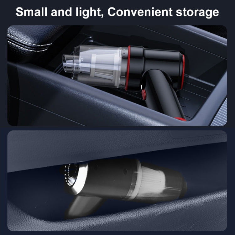 SUITU ST-6638 Aspirapolvere senza fili per auto e soffiante integrati con luce, specifiche:, Basic Type-A Charge, Luxury  Type-A Charge, Top Version Type-C