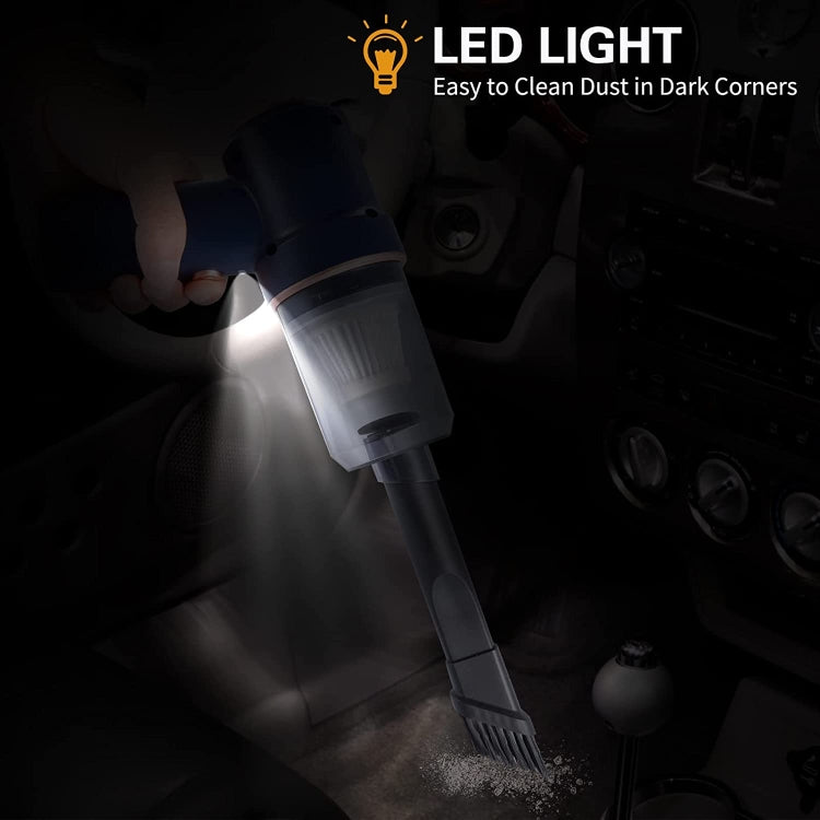 SUITU ST-6638 Aspirapolvere senza fili per auto e soffiante integrati con luce, specifiche:, Basic Type-A Charge, Luxury  Type-A Charge, Top Version Type-C