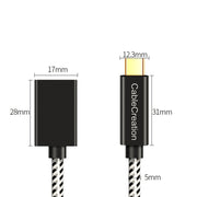Cavo di prolunga da maschio a femmina tipo C / USB-C Cavo di ricarica per telefono per computer, CC0316 0.3m, CC0316 0.5m, CC0316 1m