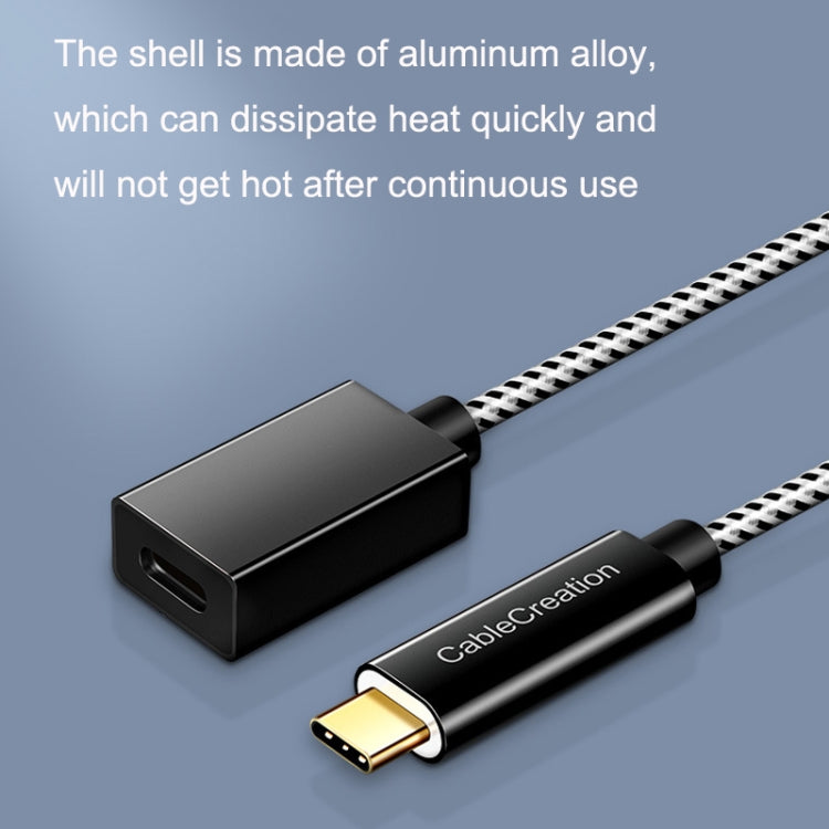 Cavo di prolunga da maschio a femmina tipo C / USB-C Cavo di ricarica per telefono per computer, CC0316 0.3m, CC0316 0.5m, CC0316 1m