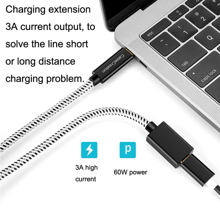 Cavo di prolunga da maschio a femmina tipo C / USB-C Cavo di ricarica per telefono per computer, CC0316 0.3m, CC0316 0.5m, CC0316 1m