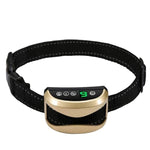 Collare antiabbaio per cani impermeabile ricaricabile USB Gold