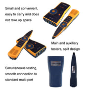 PN-F RJ11/RJ45 Network Wiring Finder Controllo cavi di rete Tester POE Anti-interferenza, RJ11 / RJ45 Cable Checker