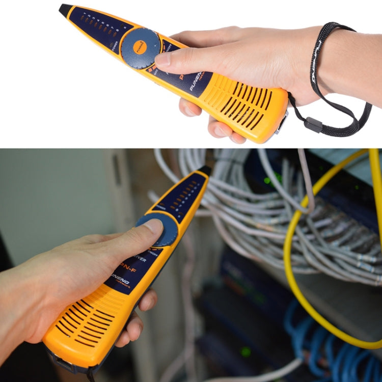 PN-F RJ11/RJ45 Network Wiring Finder Controllo cavi di rete Tester POE Anti-interferenza, RJ11 / RJ45 Cable Checker