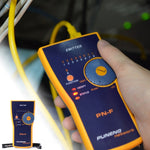 PN-F RJ11/RJ45 Network Wiring Finder Controllo cavi di rete Tester POE Anti-interferenza, RJ11 / RJ45 Cable Checker