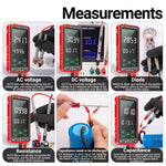 ANENG 683 Multimetro digitale ricaricabile con touch screen