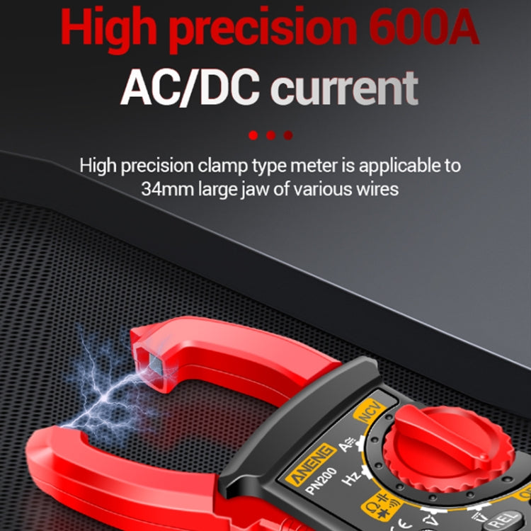 ANENG PN200 Pinza amperometrica AC/DC 600A multifunzionale