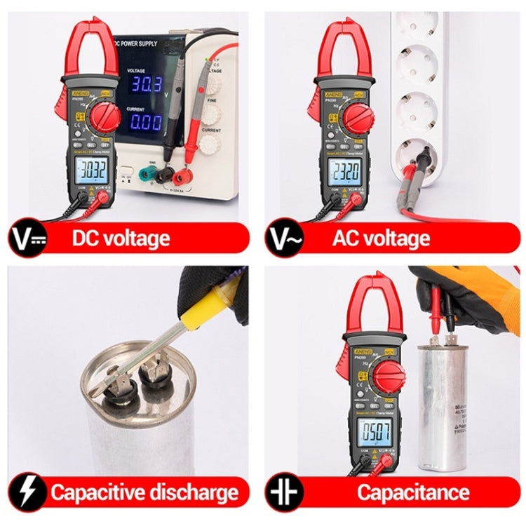 ANENG PN200 Pinza amperometrica AC/DC 600A multifunzionale