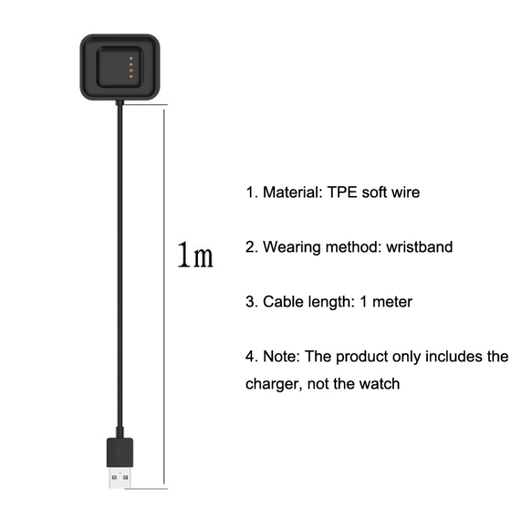 Per Xiaomi Mi Watch Smart Watch Charger Base di ricarica, lunghezza cavo: 1 m, For Xiaomi Mi Watch
