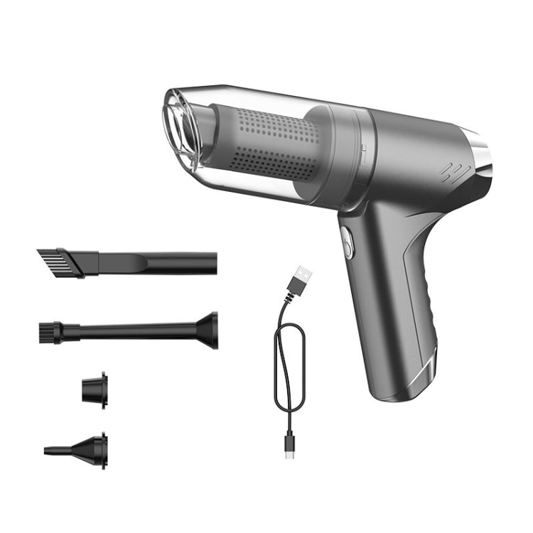 SUITU ST-6671 Aspirapolvere per auto senza fili Piccolo soffiaggio e aspirazione portatile Doppio uso, stile:, Basic Model Black, Basic Model White, Basic Model Black+Floor Brush, Basic Model White+Floor Brush, Brushless Silver Gray, Brushless Dark Gre...