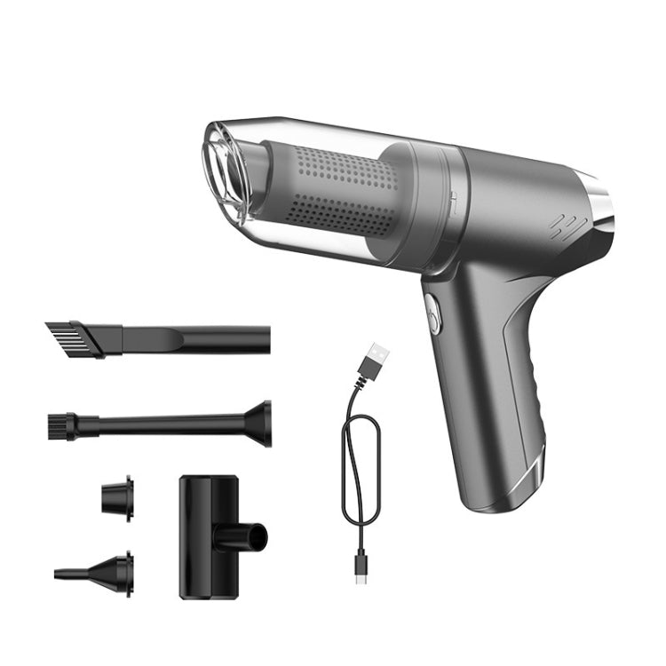SUITU ST-6671 Aspirapolvere per auto senza fili Piccolo soffiaggio e aspirazione portatile Doppio uso, stile:, Basic Model Black, Basic Model White, Basic Model Black+Floor Brush, Basic Model White+Floor Brush, Brushless Silver Gray, Brushless Dark Gre...
