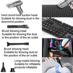 SUITU ST-6671 Aspirapolvere per auto senza fili Piccolo soffiaggio e aspirazione portatile Doppio uso, stile:, Basic Model Black, Basic Model White, Basic Model Black+Floor Brush, Basic Model White+Floor Brush, Brushless Silver Gray, Brushless Dark Gre...
