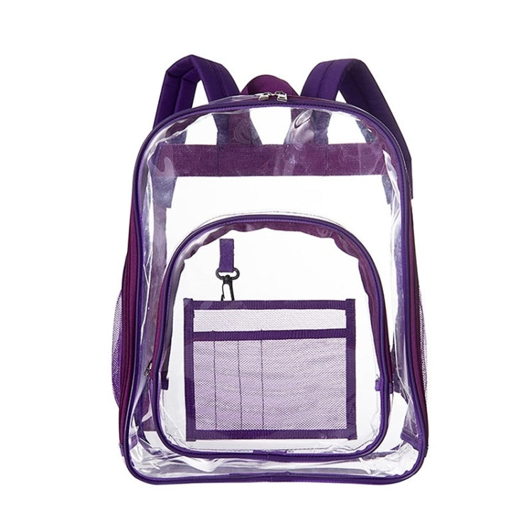 Zaino impermeabile trasparente in PVC per scuola