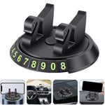 R-2017 Supporto per telefono cellulare per auto Supporto per cigno girevole a 360 gradi, Without Number Plates, With Number Plate