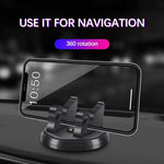 R-2017 Supporto per telefono cellulare per auto Supporto per cigno girevole a 360 gradi, Without Number Plates, With Number Plate