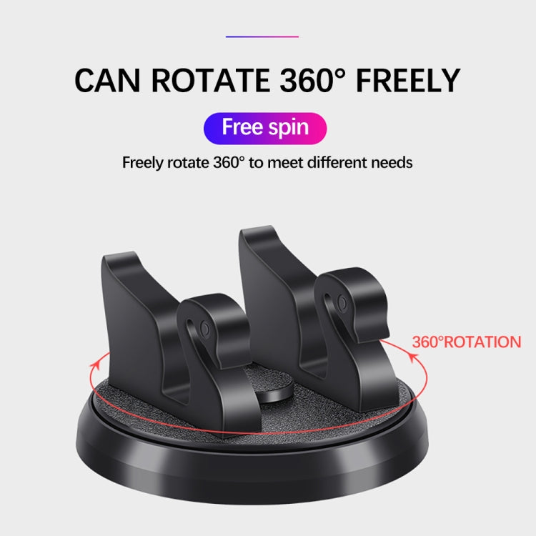 R-2017 Supporto per telefono cellulare per auto Supporto per cigno girevole a 360 gradi, Without Number Plates, With Number Plate