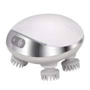 K111 Hot Compress Red Light Head Massager Impastamento elettrico Vibrazione Strumento testa impermeabile, K111 White