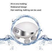 K111 Hot Compress Red Light Head Massager Impastamento elettrico Vibrazione Strumento testa impermeabile, K111 White