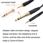 ZS0185 Per cavo a molla per auricolari Sennheiser HD598 / HD558 / HD518 / HD595, lunghezza cavo: 1,4 m-3 m, ZS0185