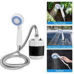KE-801 Doccia elettrica da esterno Campeggio Soffione doccia portatile ricaricabile, KE-801  2200mAh