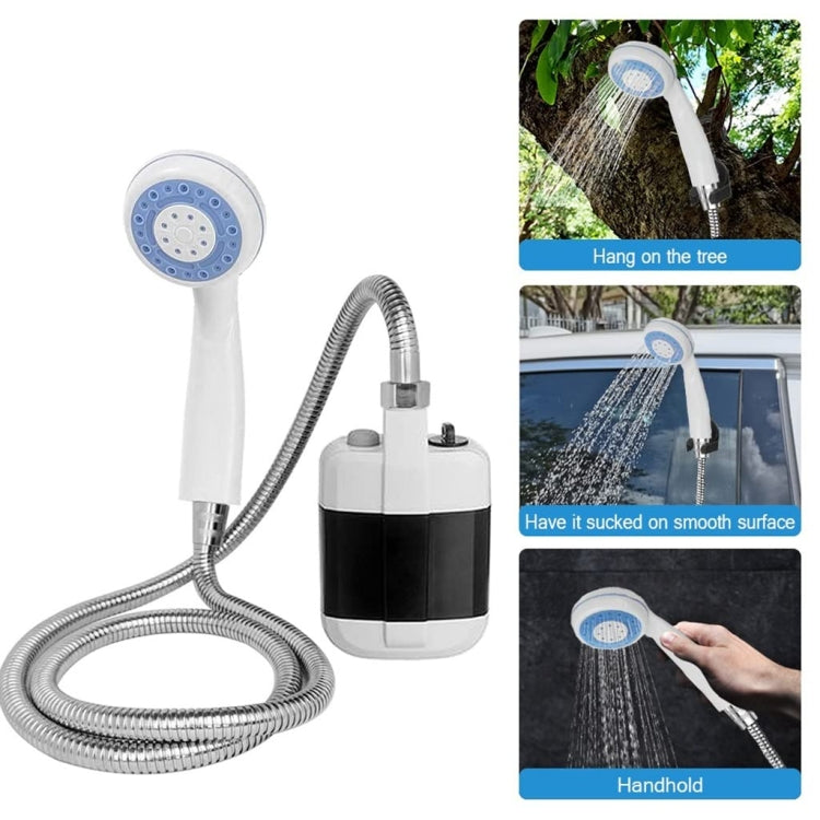KE-801 Doccia elettrica da esterno Campeggio Soffione doccia portatile ricaricabile, KE-801  2200mAh