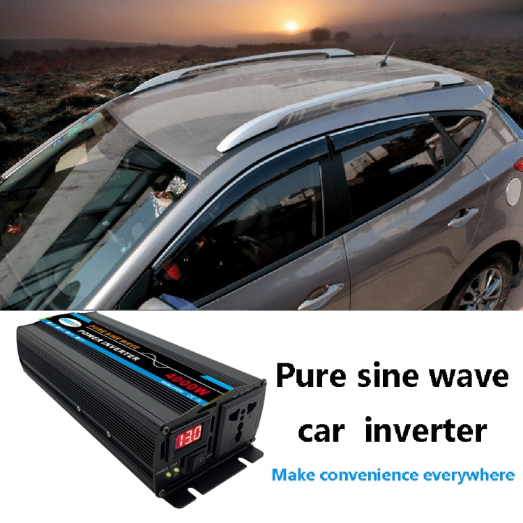 Convertitore di potenza per inverter a onda sinusoidale per auto ad alta potenza, 3000W (Actual 500W) 12V to 220V, 3000W (Actual 500W) 24V to 220V, 3000W (Actual 500W) 48V to 220V, 3000W (Actual 500W) 60V to 220V, 4000W (Actual 800W) 12V to 220V       ...