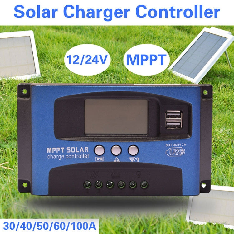 Regolatore di carica solare MPPT YCX-003 30-100A con doppia USB