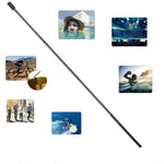 Selfie stick invisibile in fibra di carbonio 1.5-5m