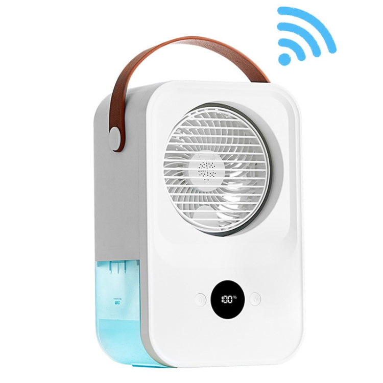 Ventilatore umidificatore digitale MT-F60 con ricarica USB