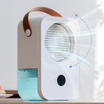 Ventilatore umidificatore digitale MT-F60 con ricarica USB