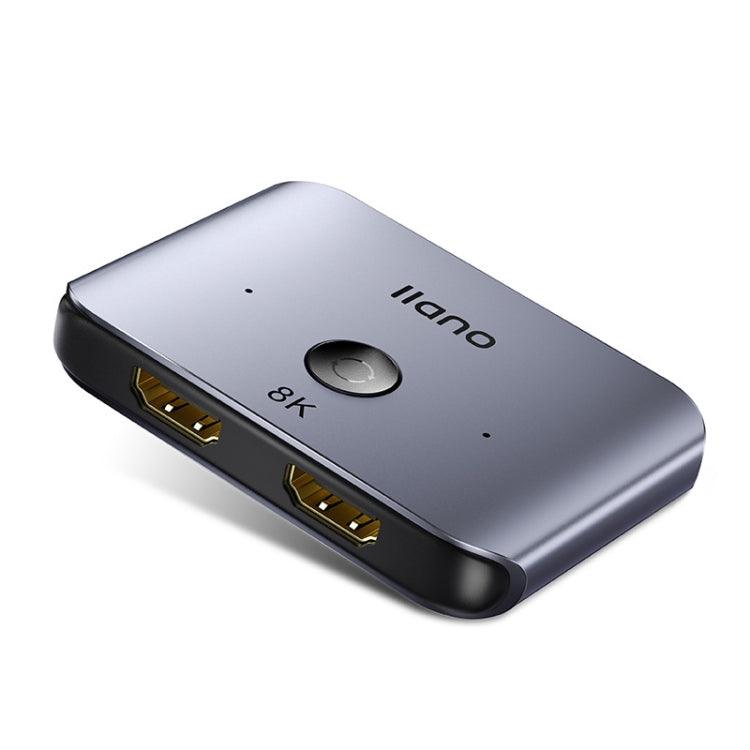 llano LCTS502G 2 In 1 Out Conversione a 2 vie Commutatore HDMI Versione 2.1 Video 8K Ultra HD, 2 In 1 Out 2-Way Conversion