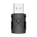 M137 5 in 1 Trasmettitore ricevitore USB Bluetooth 5.2 per auto, M137
