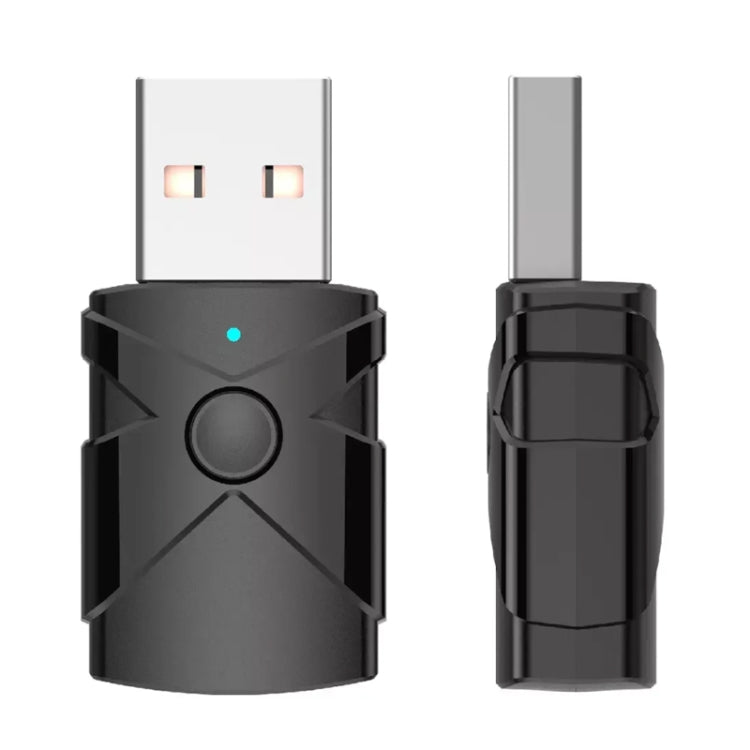 M137 5 in 1 Trasmettitore ricevitore USB Bluetooth 5.2 per auto, M137