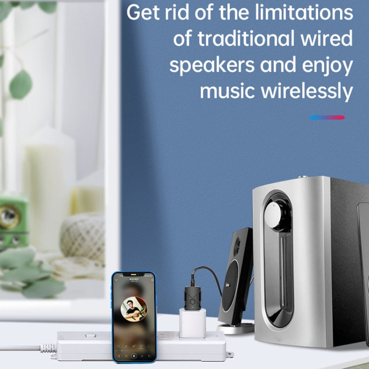 M137 5 in 1 Trasmettitore ricevitore USB Bluetooth 5.2 per auto, M137