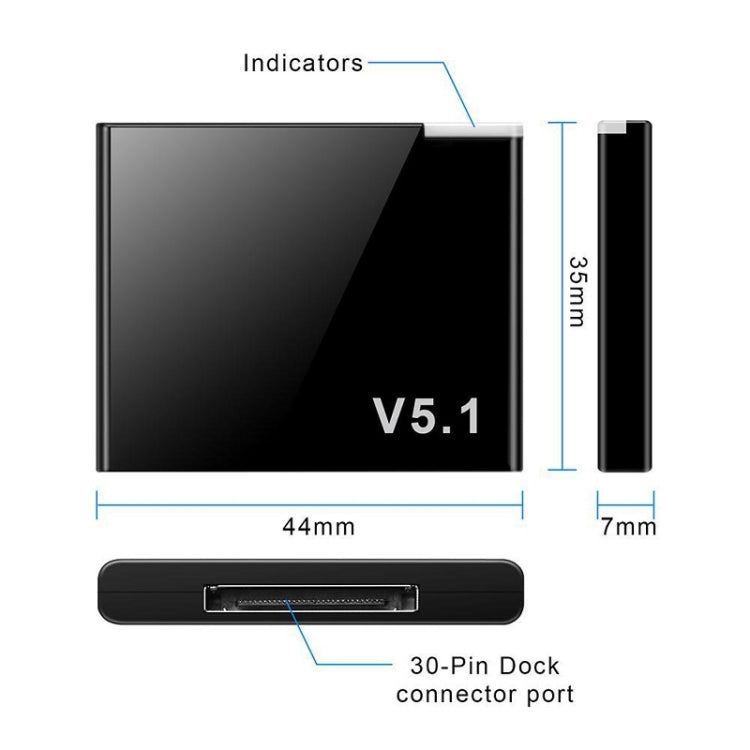 Ricevitore audio Bluetooth 5.1 I-WAVE per dispositivi