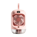 Ventola rotante RD22 con umidificatore e luce calda