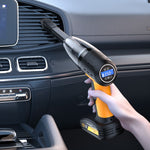 Aspirapolvere per auto a doppio motore 5 in 1 da 60 W con funzione di illuminazione per la misurazione della pressione della pompa dell'aria, SUITU ST-6637 Wired, SUITU ST-6637  Wireless Model, SUITU ST-6637 Wired +Toolbox, SUITU ST-6637  Wireless+Toolbox