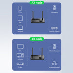 B39 2 in 1 Bluetooth 5.3 AUX Music Receiver Adattatore per computer TV, B39