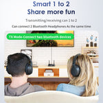 B39 2 in 1 Bluetooth 5.3 AUX Music Receiver Adattatore per computer TV, B39
