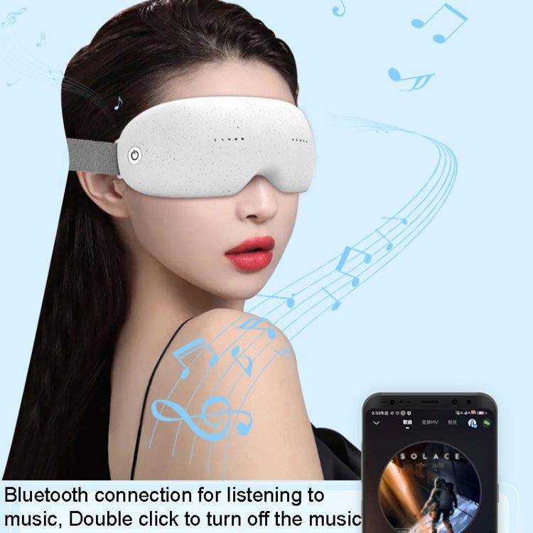 uEye2 Bluetooth Music Eye Massager Strumento per la cura degli occhi a vibrazione calda, uEye2