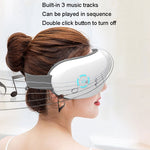 Massaggiatore oculare wireless con impacco caldo a vibrazione