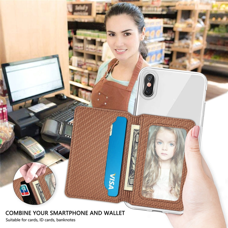 Sacchetto multifunzionale della carta dell'autoadesivo della parte posteriore del telefono cellulare con la funzione della staffa